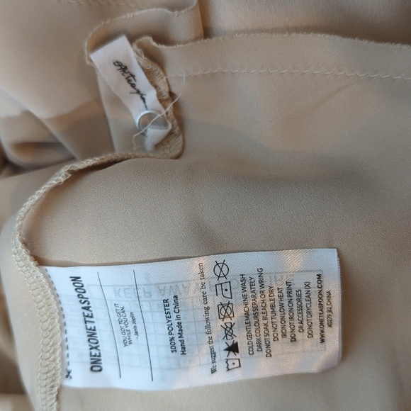 One Teaspoon Midnight Dress Latte evening gown size extra small - Picture 11 of 12